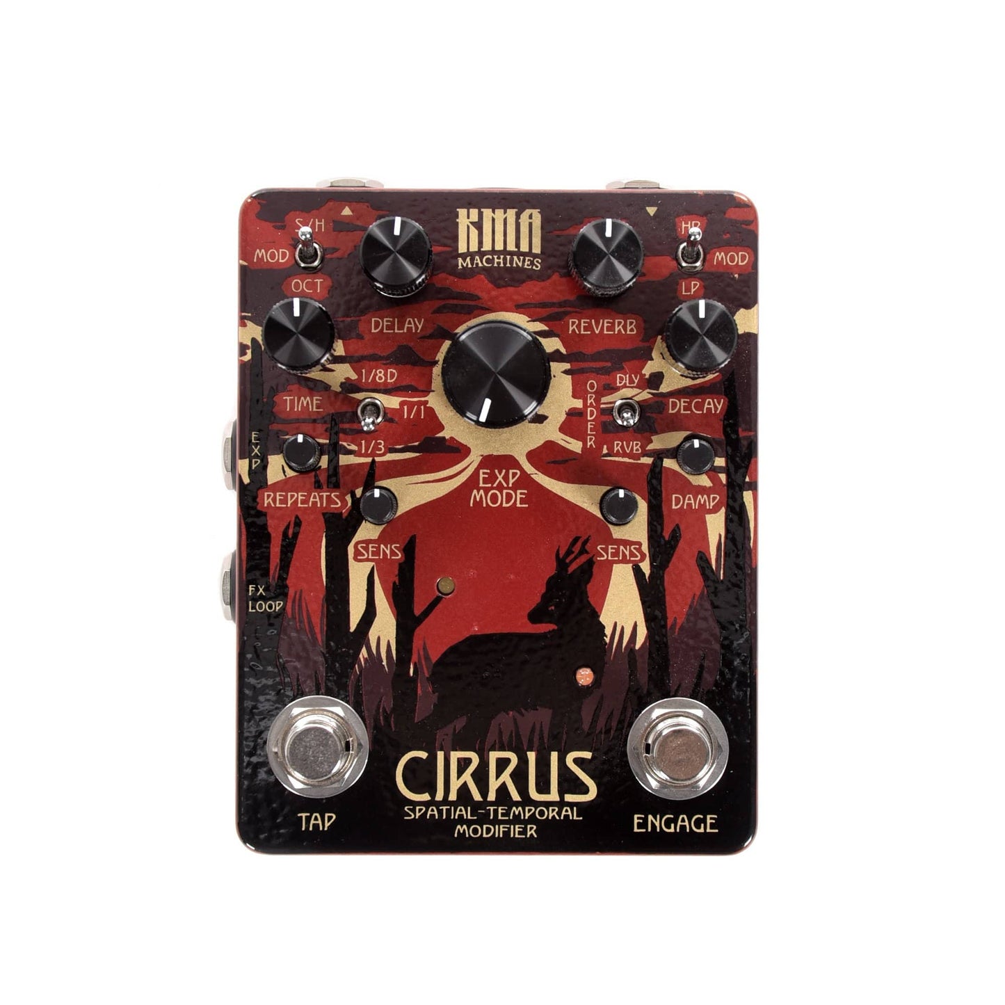 KMA Cirrus Delay Reverb Pedal w/ Tap Tempo Effects and Pedals / Reverb