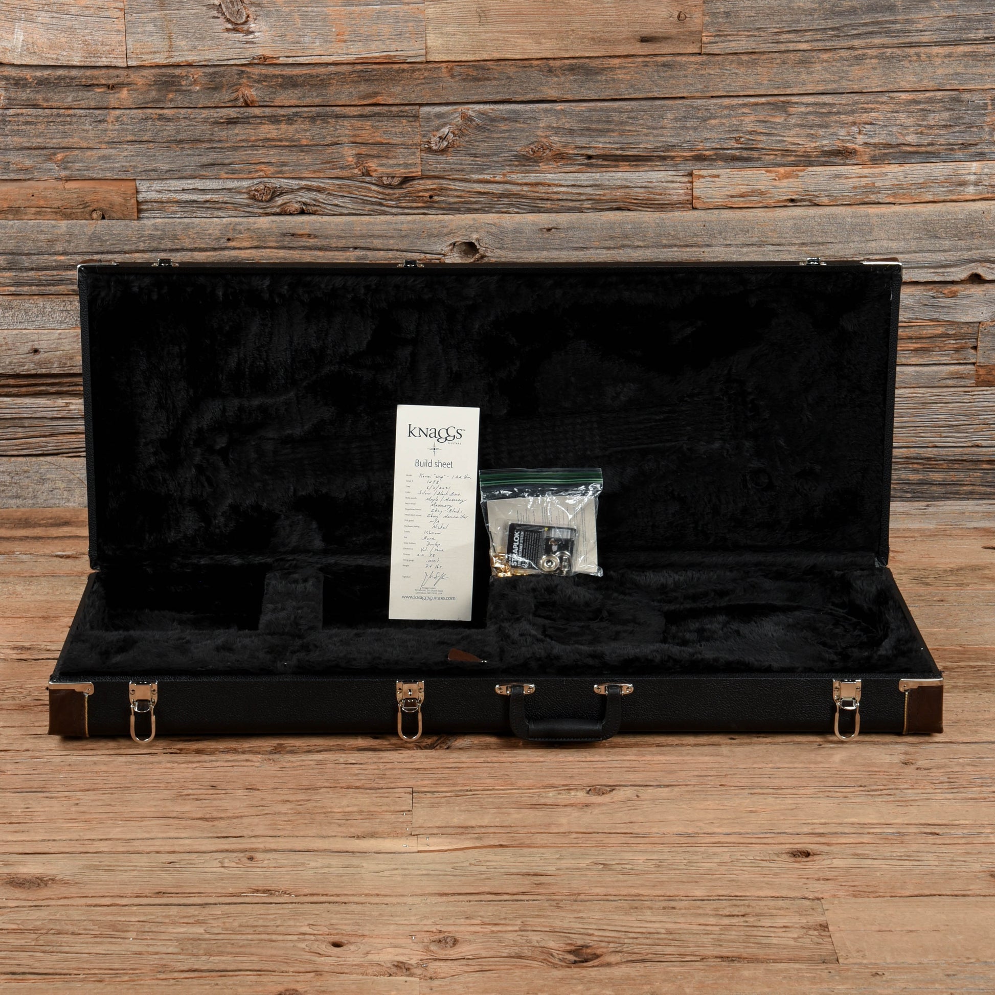 Knaggs Kenai Wraptail Silver Sparkle Electric Guitars / Solid Body