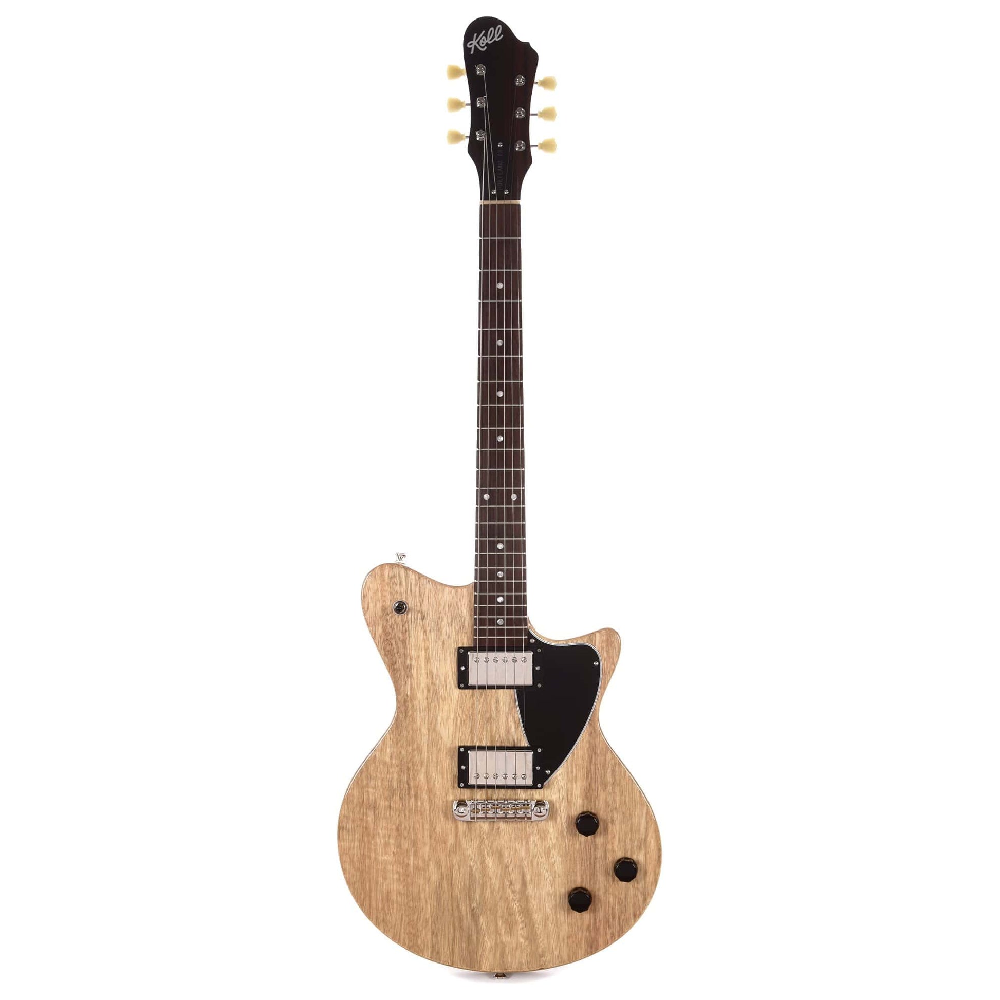 Koll Junior Glide Natural Korina Body w/Arcane Triple Clone Humbuckers Electric Guitars / Solid Body
