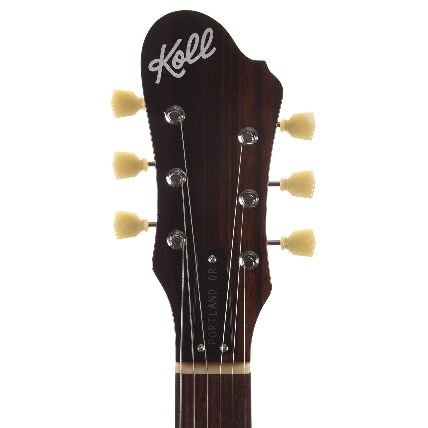 Koll Junior Glide Natural Korina Body w/Arcane Triple Clone Humbuckers Electric Guitars / Solid Body