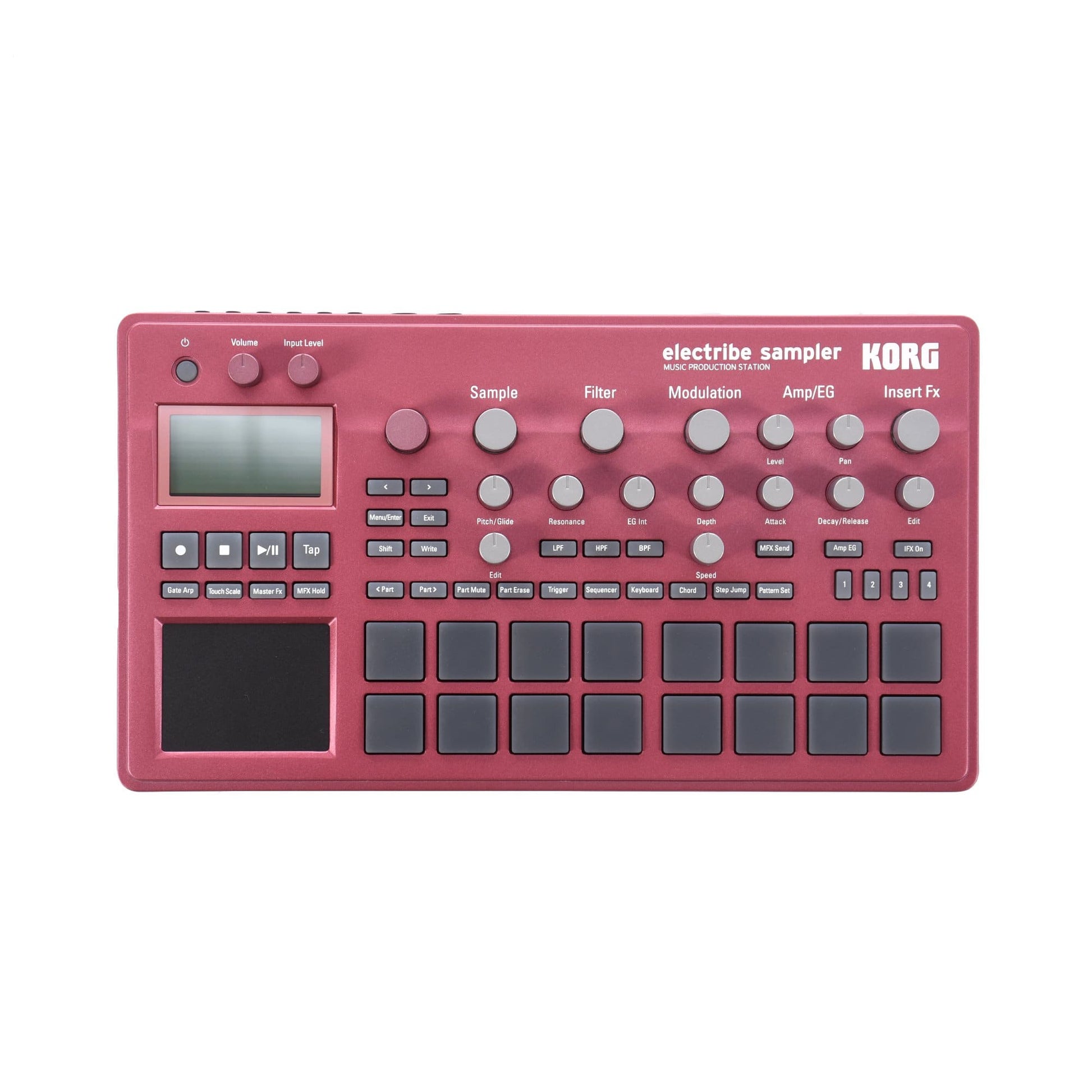 Korg Electribe Sampler Metallic Red Drums and Percussion / Drum Machines and Samplers