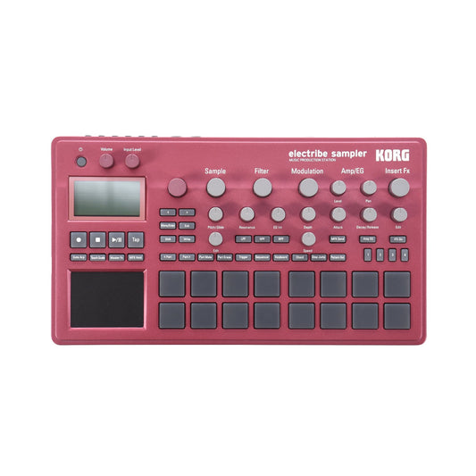 Korg Electribe Sampler Metallic Red Drums and Percussion / Drum Machines and Samplers