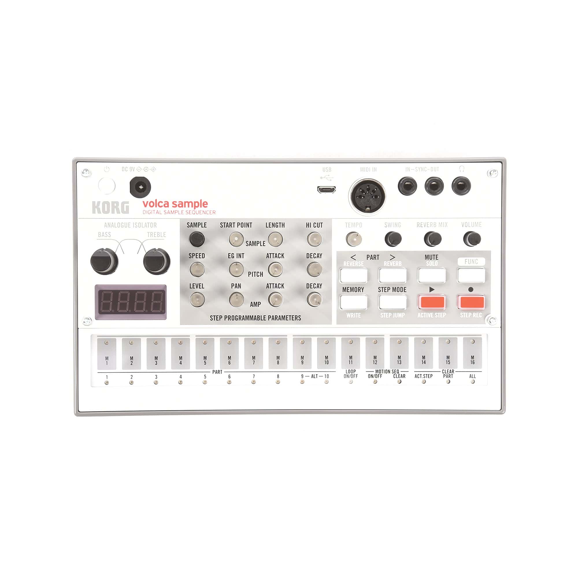 Korg Volca Sample Digital Sample Sequencer V2 – Chicago Music Exchange