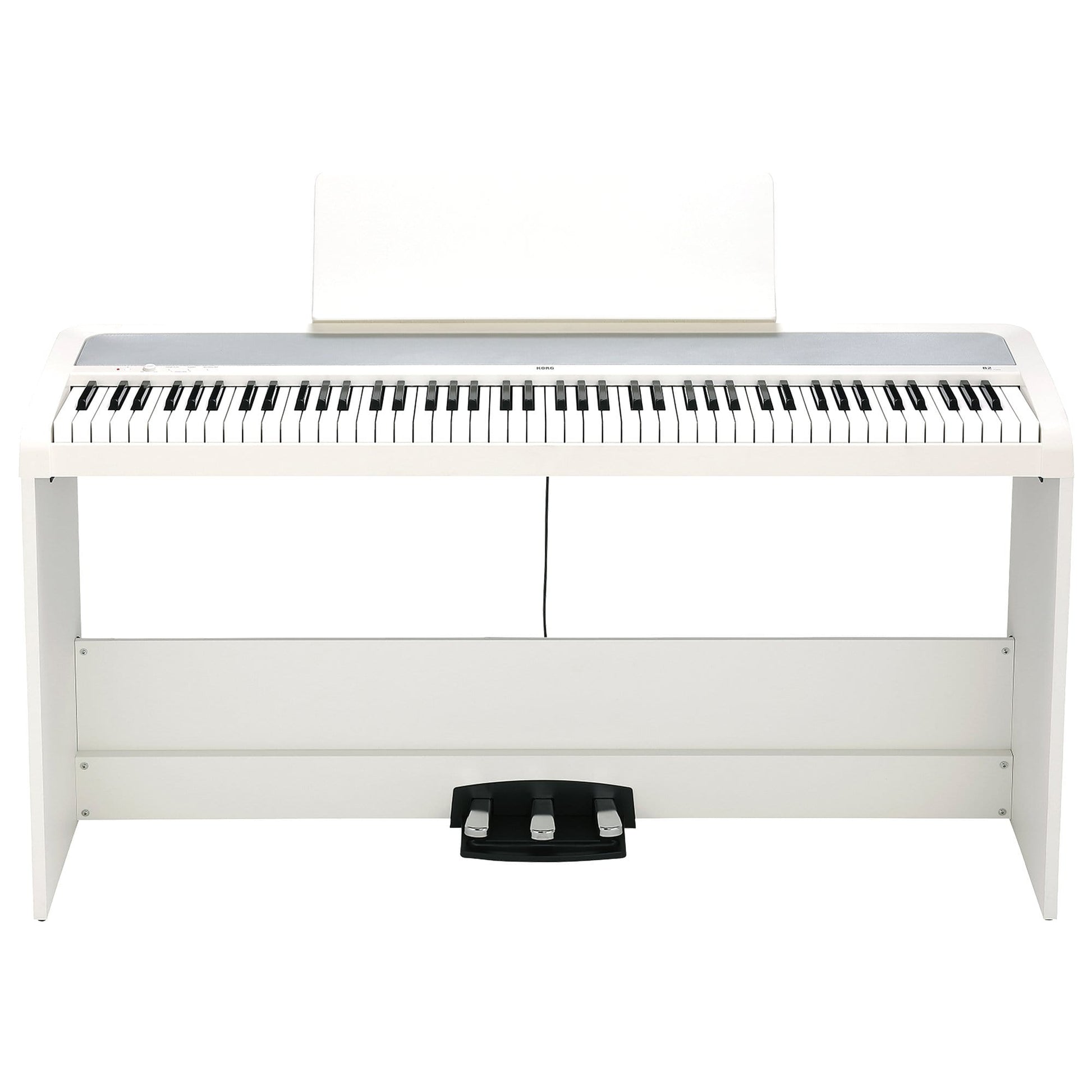 korg b2 pedal Korg B2SP 88-Key Digital Piano w/ Stand White – Chicago Music Exchange