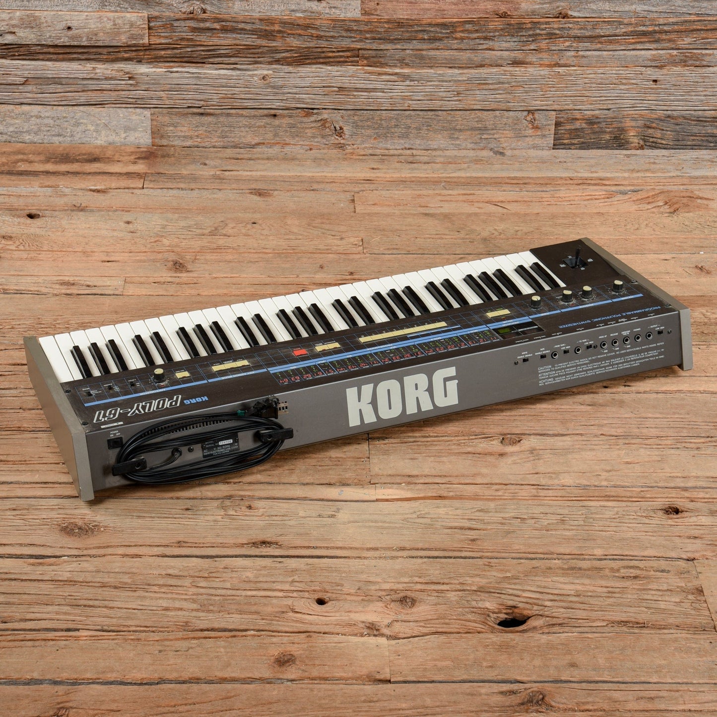 Korg Poly-61 Analogue Programmable Polyphonic Synthesizer  1984 Keyboards and Synths / Synths / Analog Synths