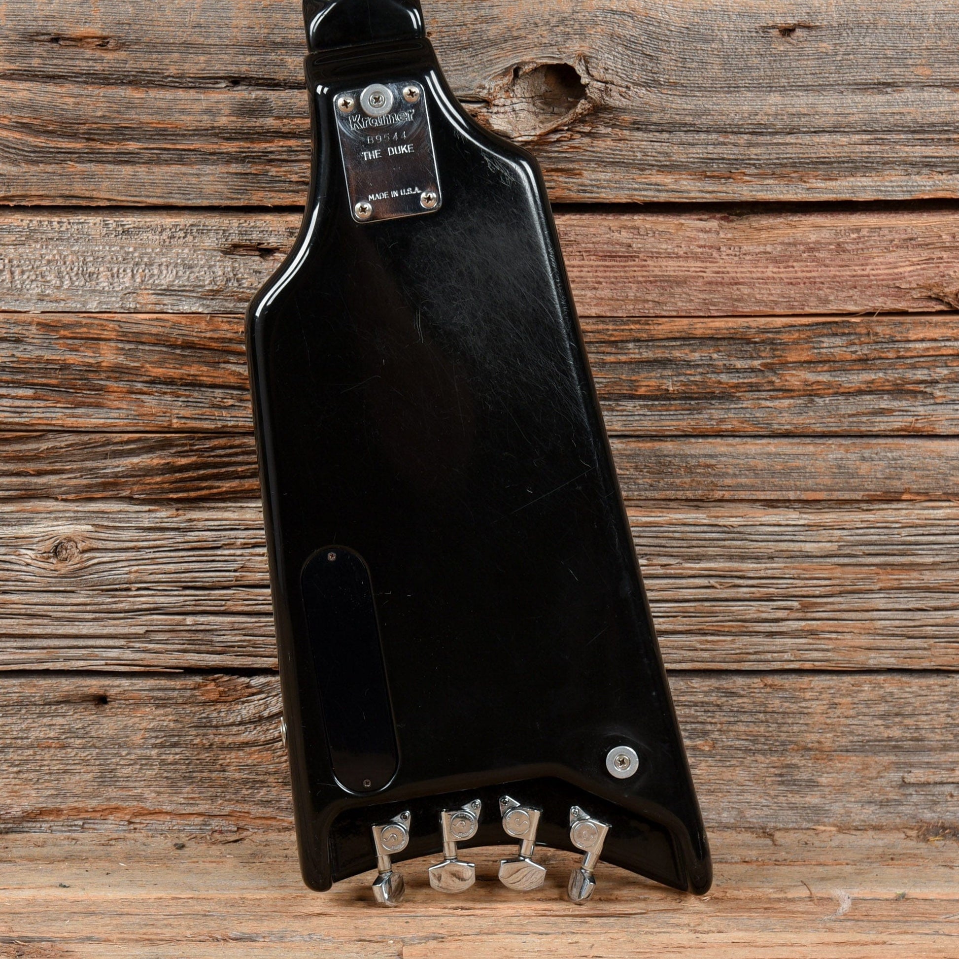 Kramer The Duke Black 1980s Bass Guitars / 5-String or More