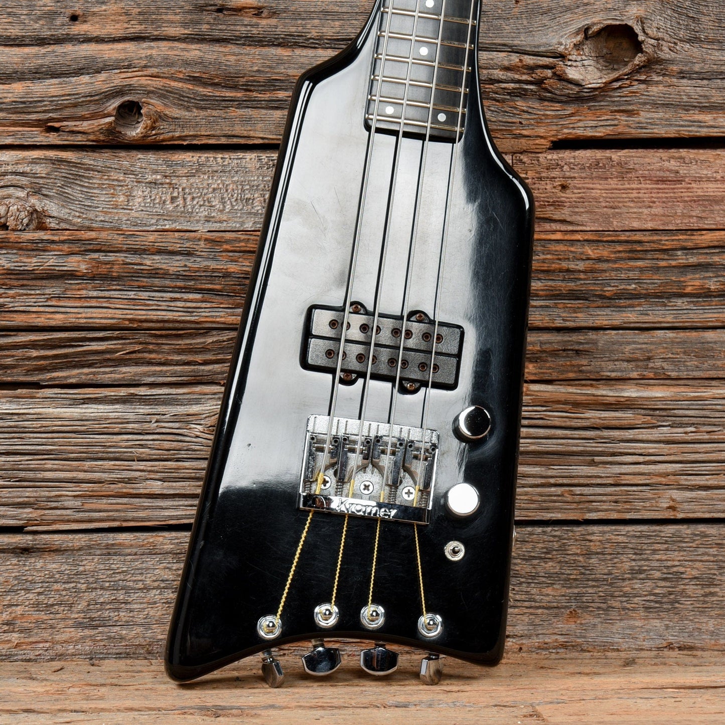Kramer The Duke Black 1980s Bass Guitars / 5-String or More