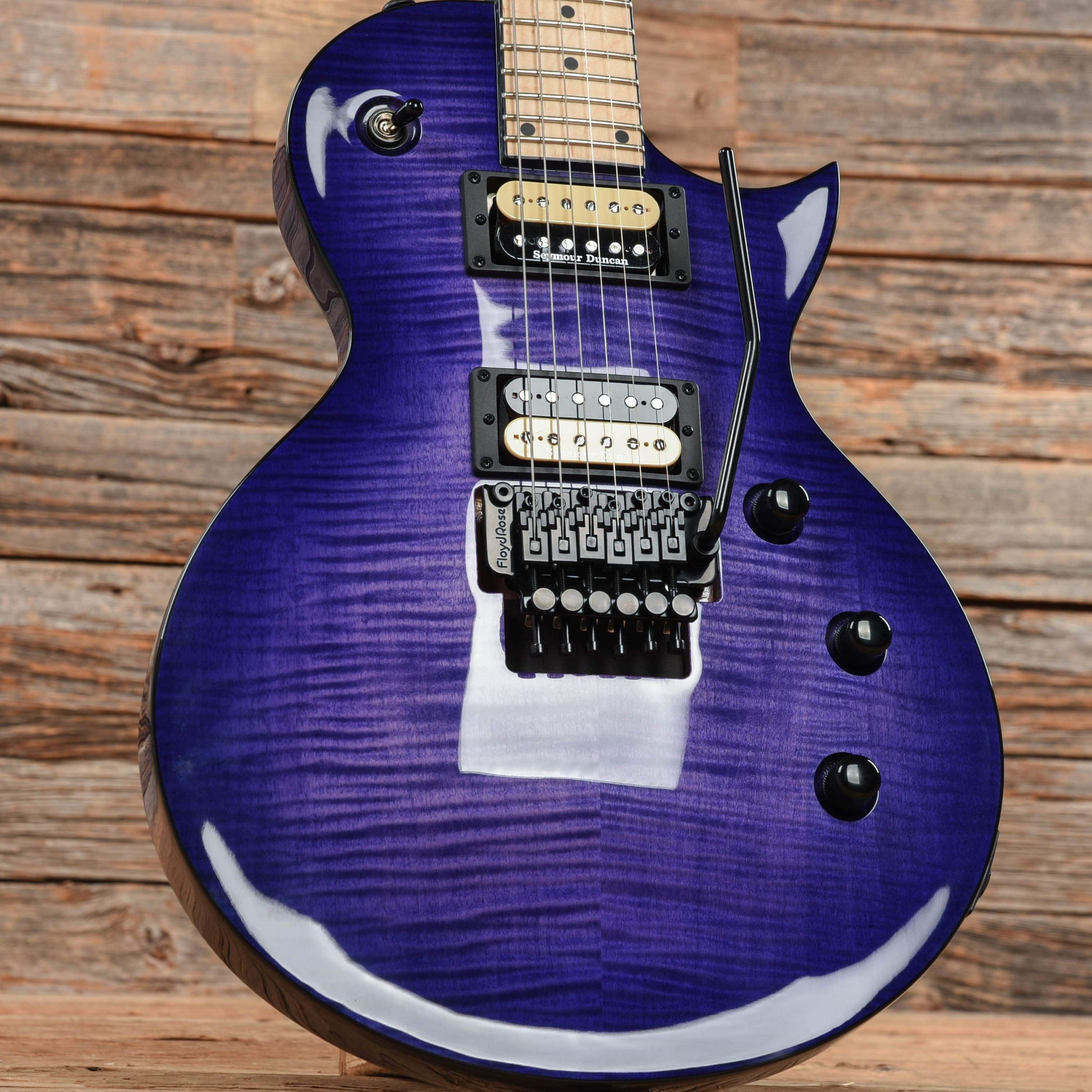 Kramer Assault Plus FR Transparent Purple Burst Electric Guitars / Solid Body