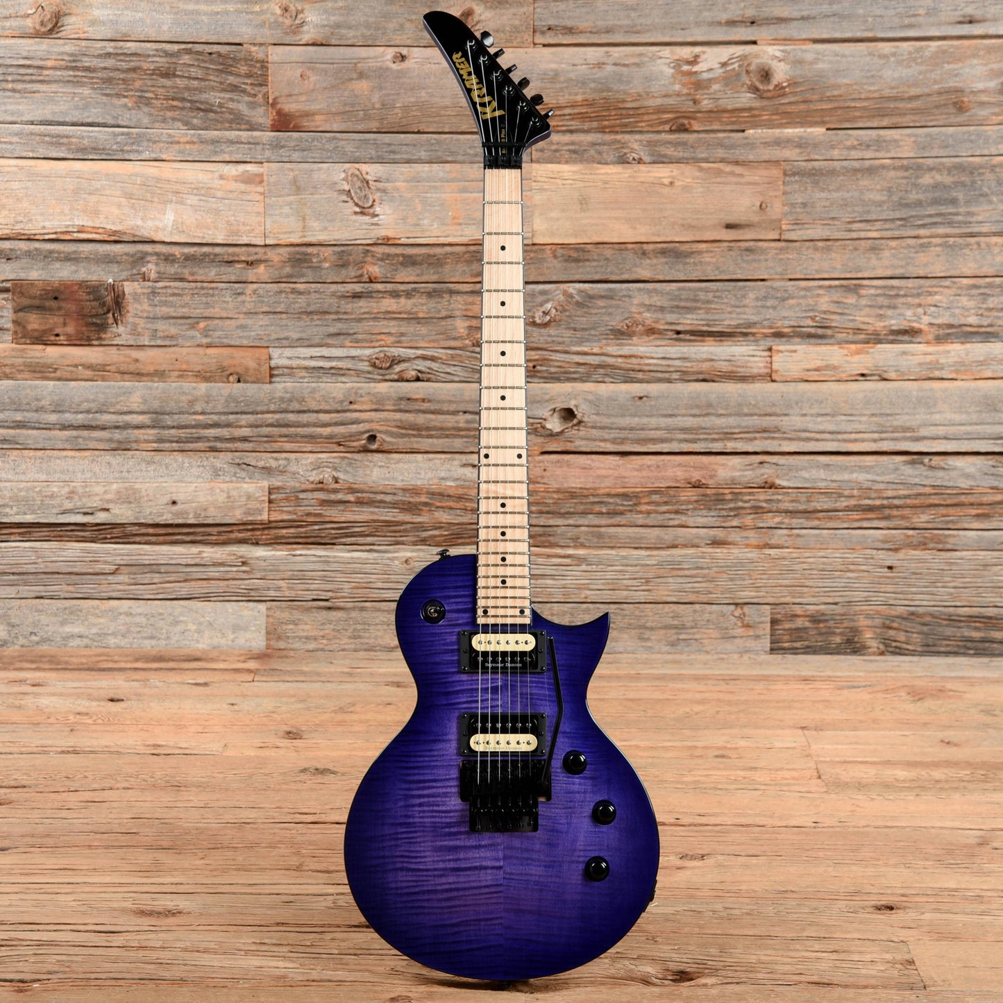 Kramer Assault Plus FR Transparent Purple Burst Electric Guitars / Solid Body