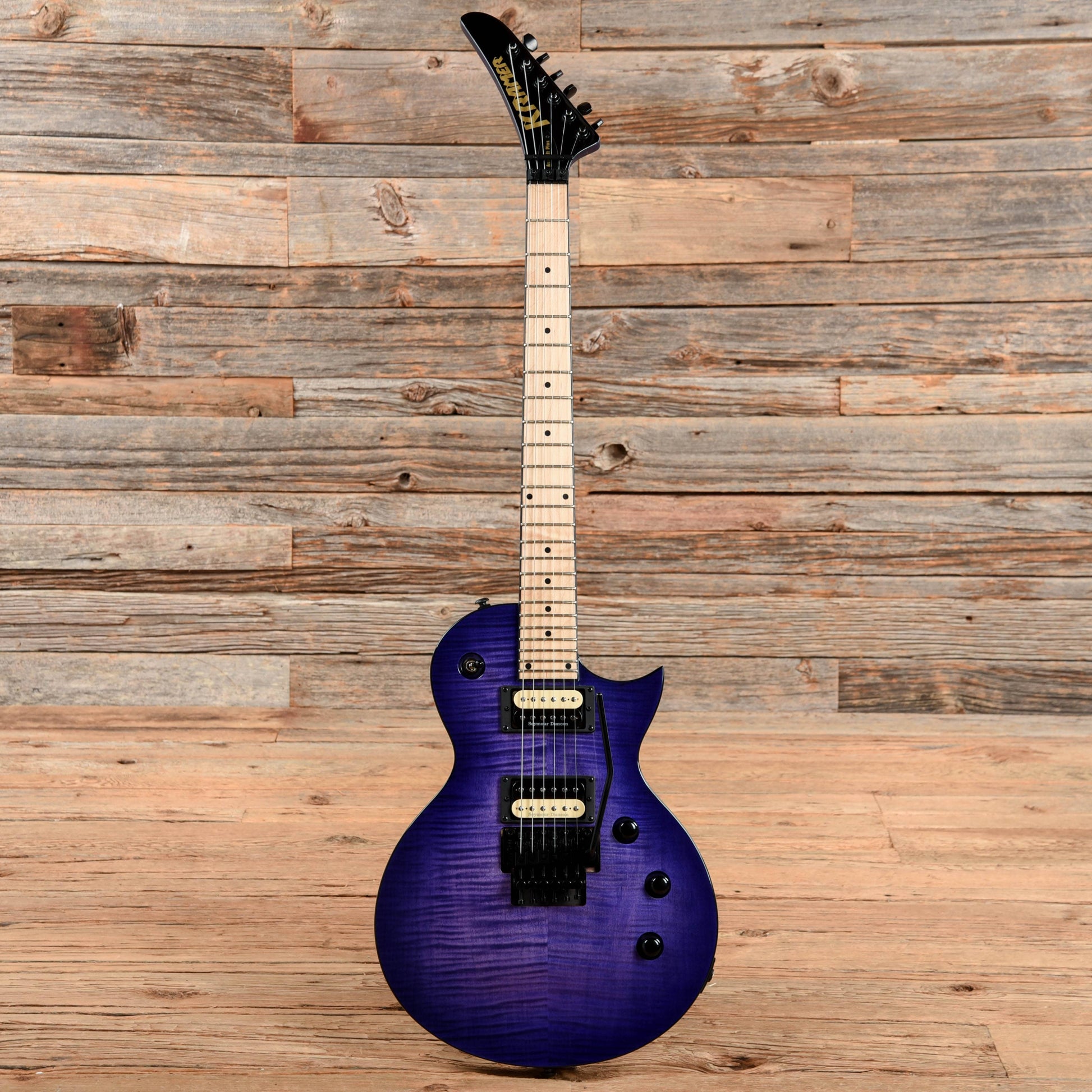 Kramer Assault Plus FR Transparent Purple Burst Electric Guitars / Solid Body