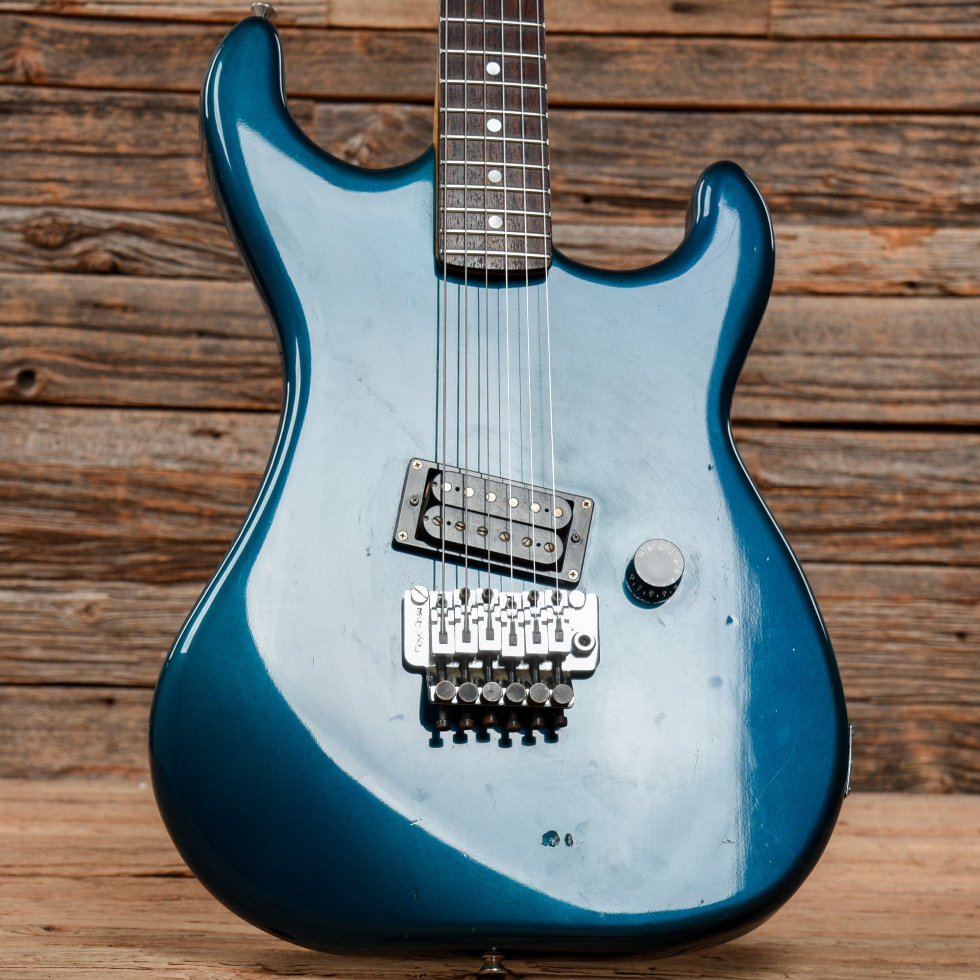 Kramer Focus 1000 Metallic Blue 1980s – Chicago Music Exchange