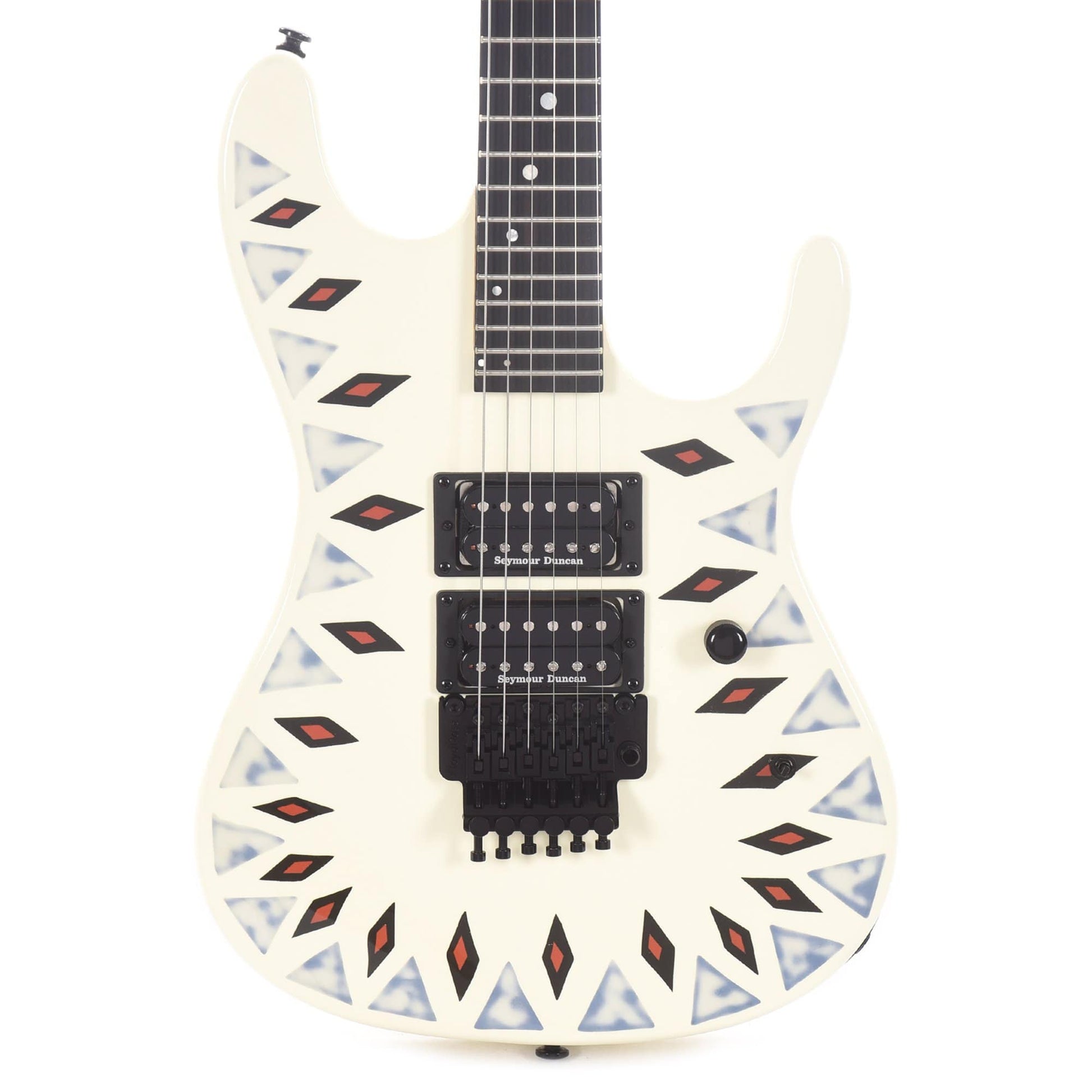 Kramer NightSwan Aztec Marble Graphic w/Floyd Rose Electric Guitars / Solid Body