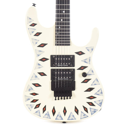Kramer NightSwan Aztec Marble Graphic w/Floyd Rose Electric Guitars / Solid Body