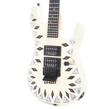 Kramer NightSwan Aztec Marble Graphic w/Floyd Rose Electric Guitars / Solid Body