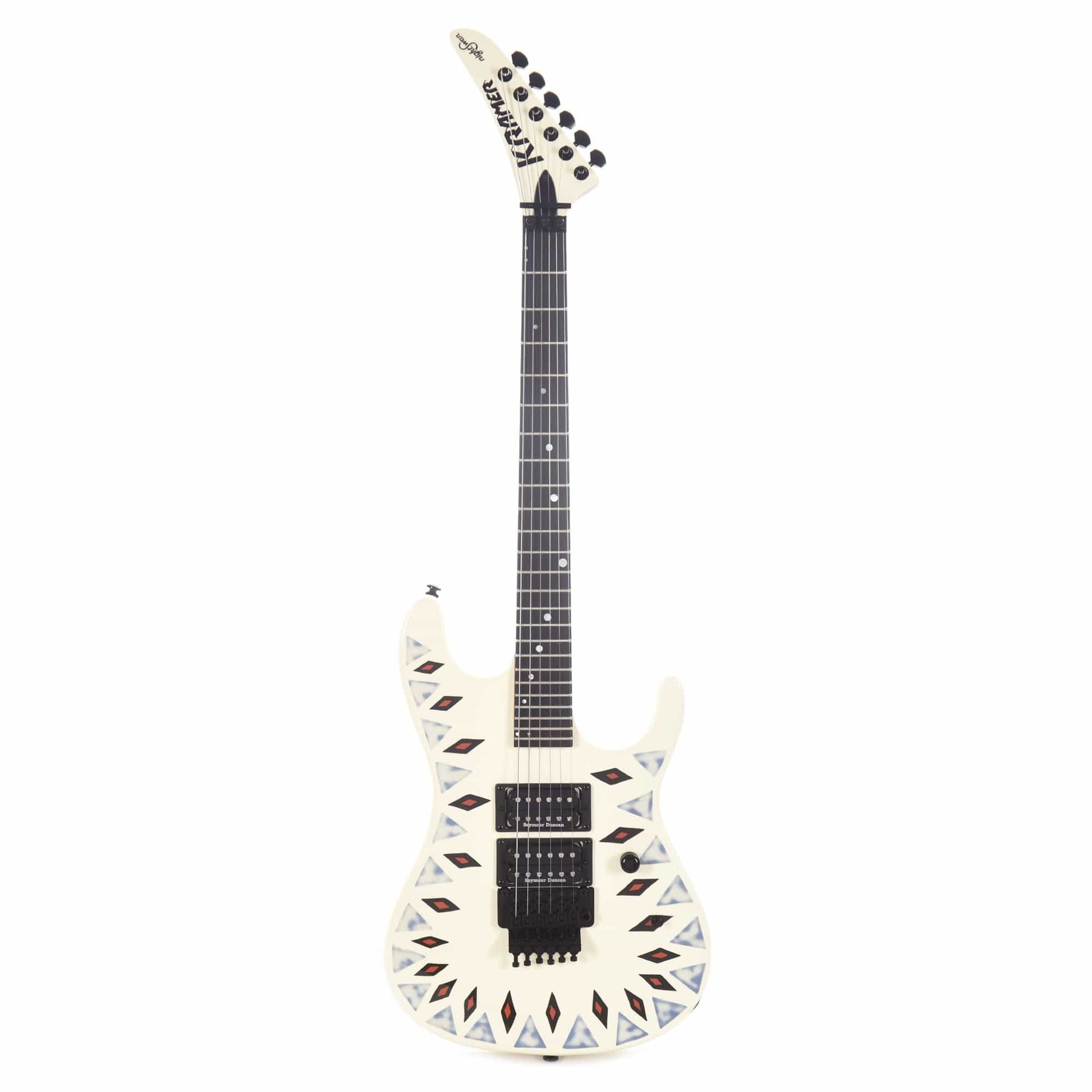 Kramer NightSwan Aztec Marble Graphic w/Floyd Rose Electric Guitars / Solid Body