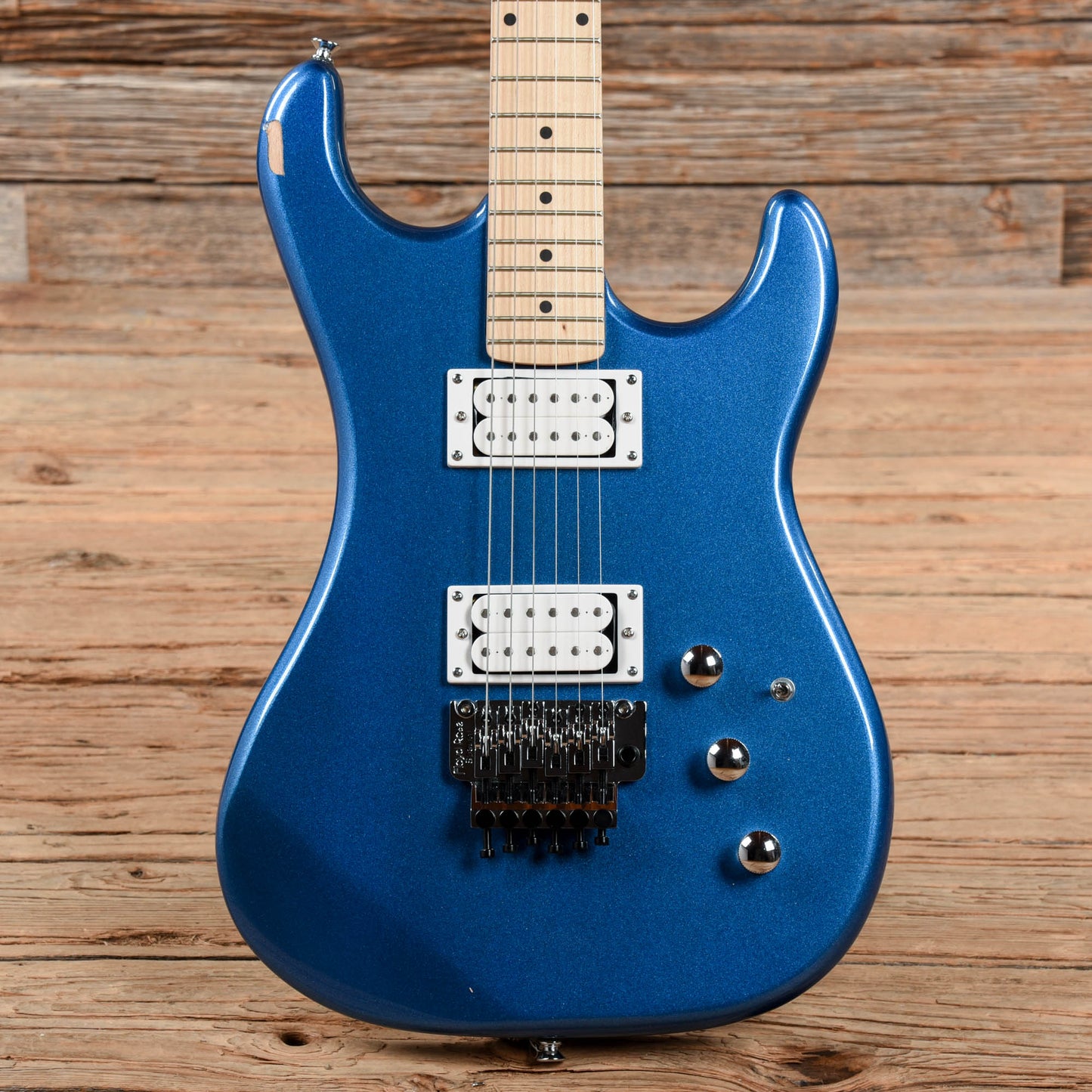 Kramer Pacer Classic Radio Blue Metallic Electric Guitars / Solid Body