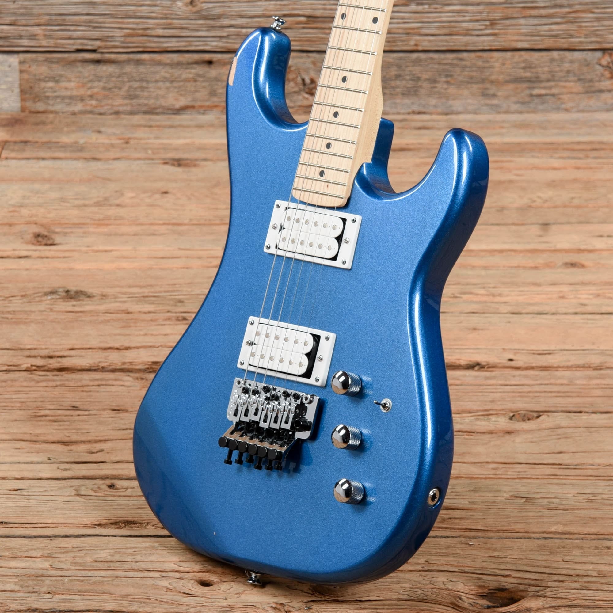 Kramer Pacer Classic Radio Blue Metallic Electric Guitars / Solid Body