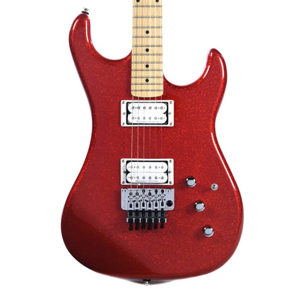 Kramer Pacer Vintage Candy Red Metal Flake Electric Guitars / Solid Body