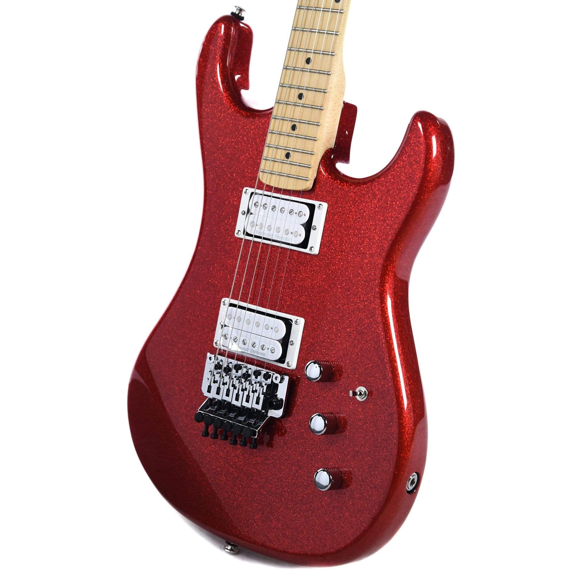 Kramer Pacer Vintage Candy Red Metal Flake Electric Guitars / Solid Body