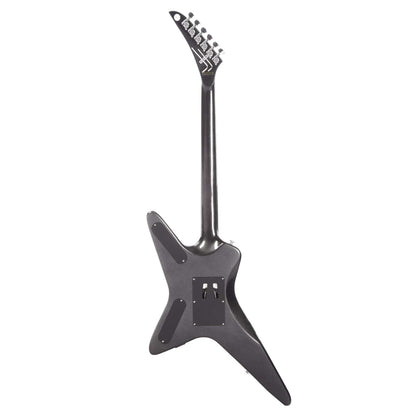 Kramer Signature Tracii Guns Gunstar Voyager Outfit Black Metallic & Silver Ghost Flames Electric Guitars / Solid Body