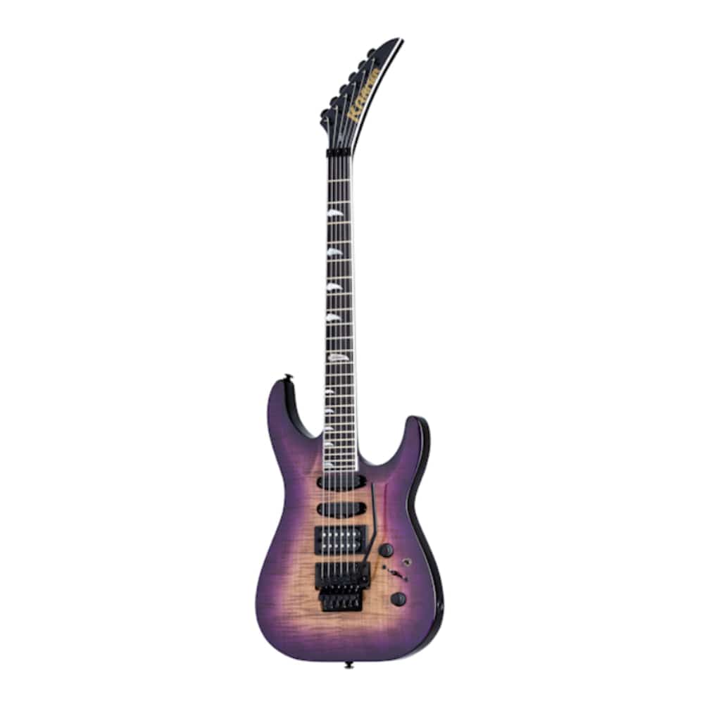 Kramer SM-1 Figured Royal Purple Perimeter Electric Guitars / Solid Body