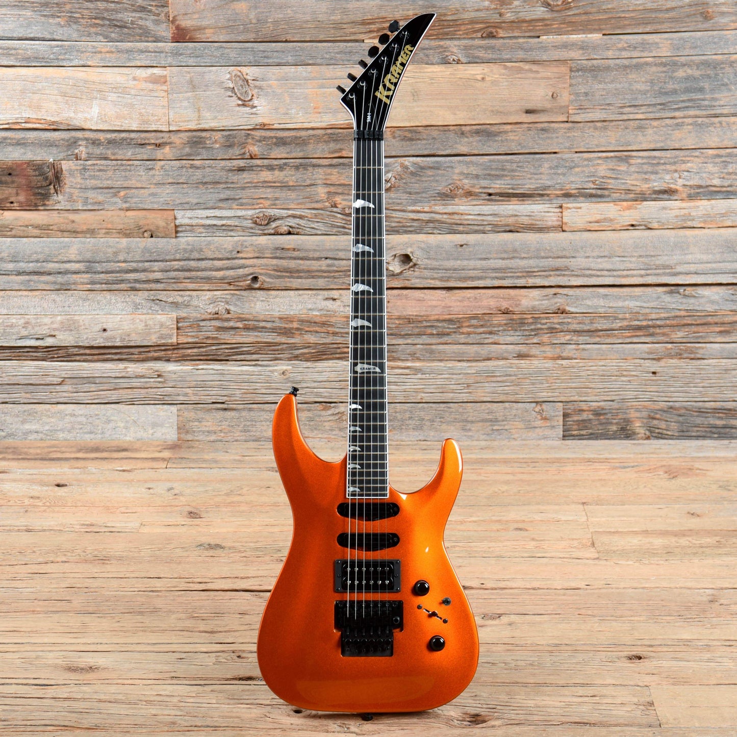 Kramer SM-1 Orange Crush Orange Electric Guitars / Solid Body