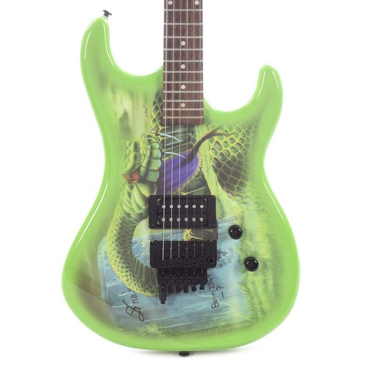Kramer Snake Sabo Baretta Outfit Snake Green Electric Guitars / Solid Body