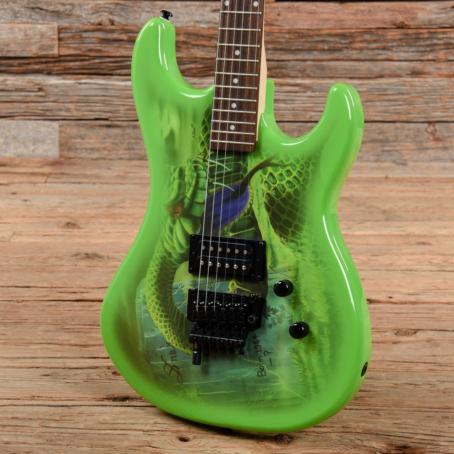 Kramer Snake Sabo Signature Baretta Green 2021 Electric Guitars / Solid Body