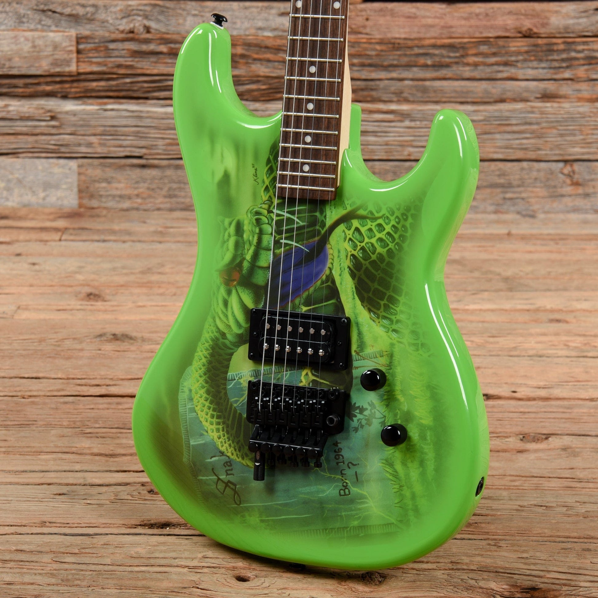 Kramer Snake Sabo Signature Baretta Green 2021 Electric Guitars / Solid Body