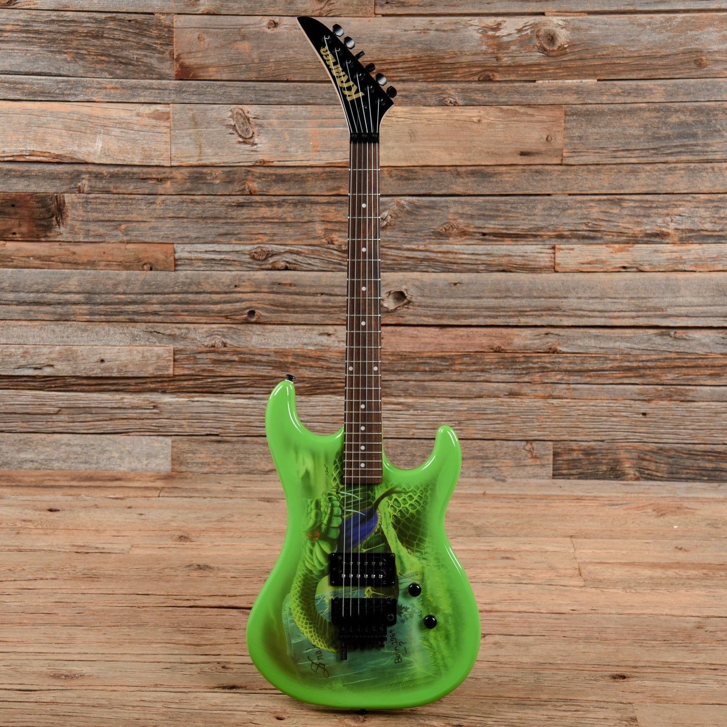 Kramer Snake Sabo Signature Baretta Green 2021 Electric Guitars / Solid Body