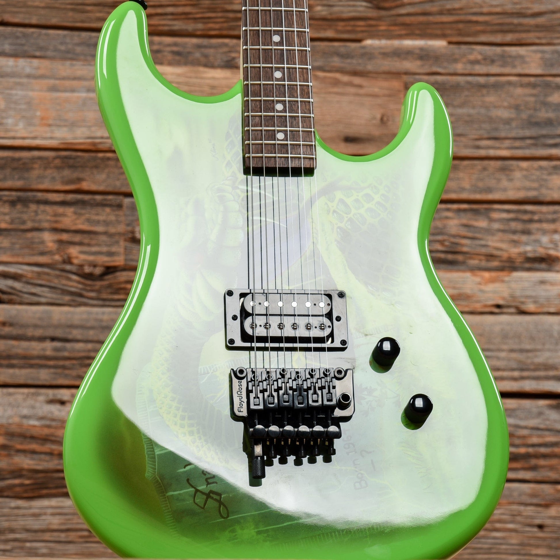 Kramer Snake Sabo Signature Baretta Green 2021 Electric Guitars / Solid Body