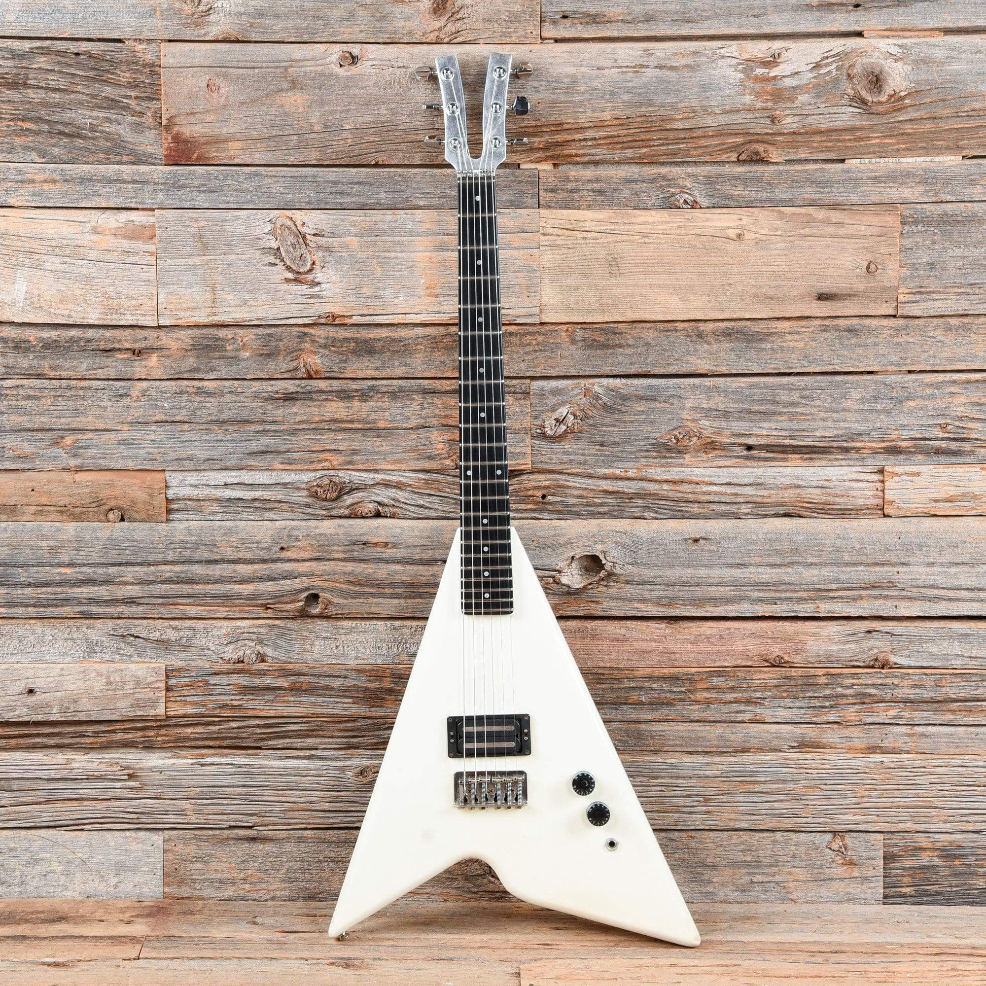 Kramer XKG10 Wedge Guitar White 1980 Chicago Music Exchange