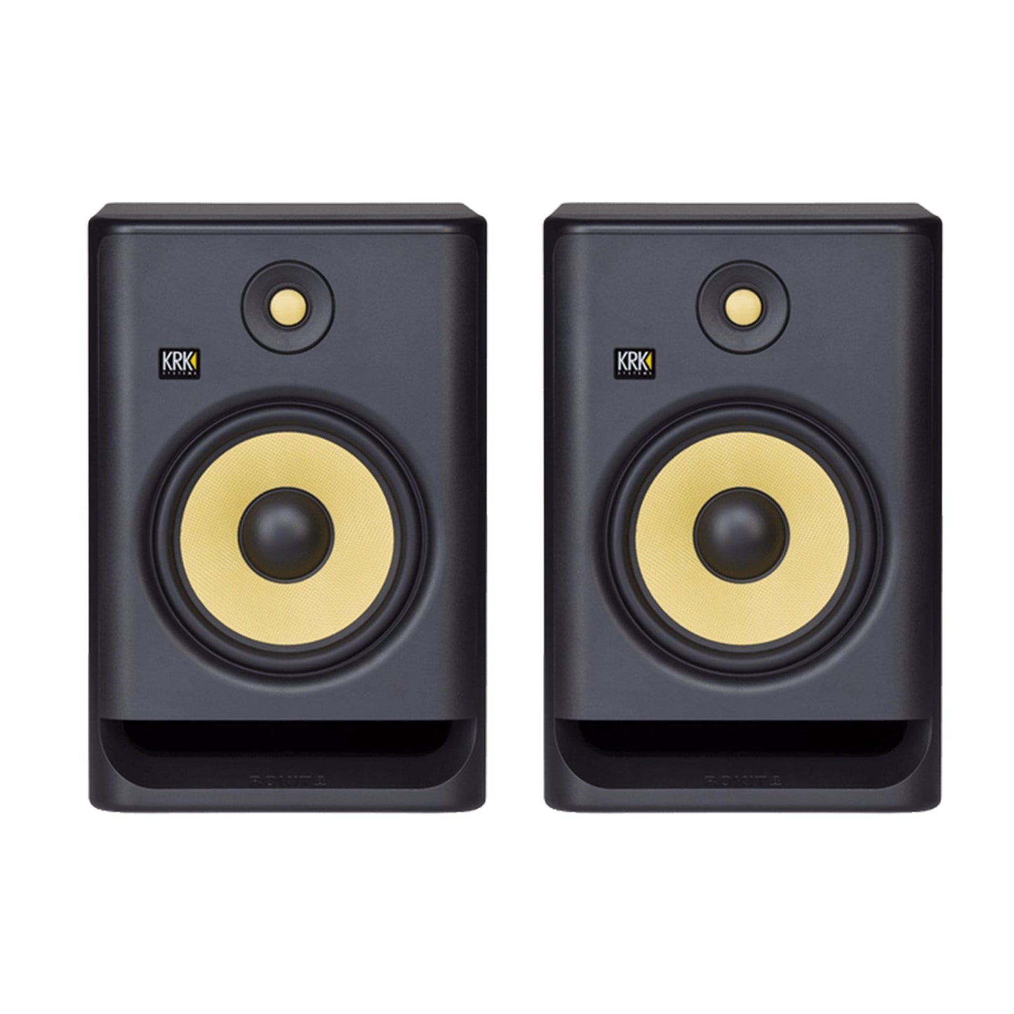 KRK Rokit 8 G4 8" Studio Monitor Black Pair Bundle Pro Audio / Speakers / Studio Monitors