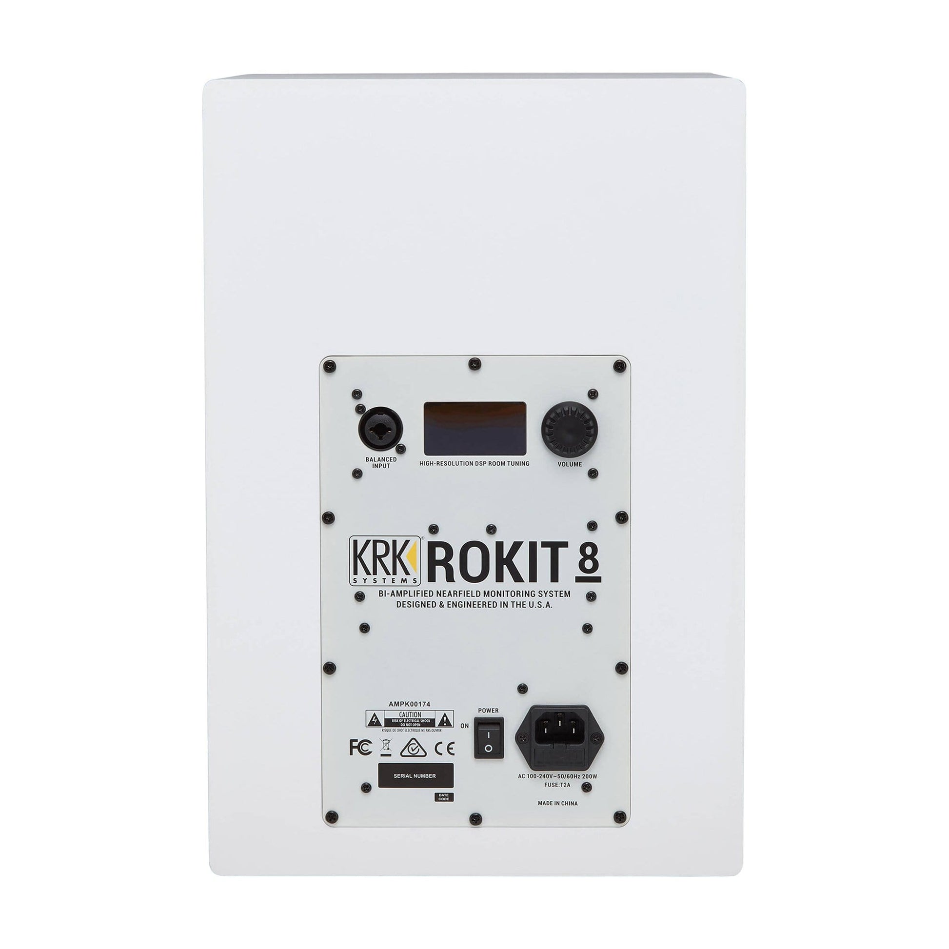 KRK Rokit 8 G4 8" Studio Monitor White Noise Pro Audio / Speakers / Studio Monitors