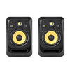 KRK V8 S4 8" Studio Monitor Black Pair Bundle Pro Audio / Speakers / Studio Monitors
