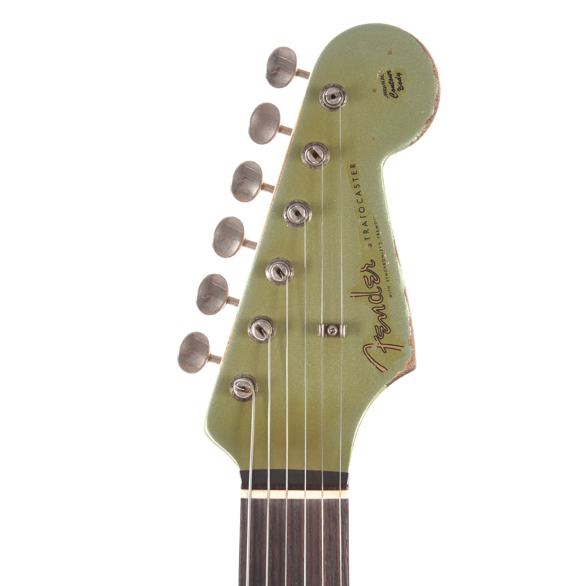 Fender Custom Shop 60s Stratocaster Heavy Relic Sage Green Metallic Master Built By Kyle McMillin Electric Guitars / Solid Body