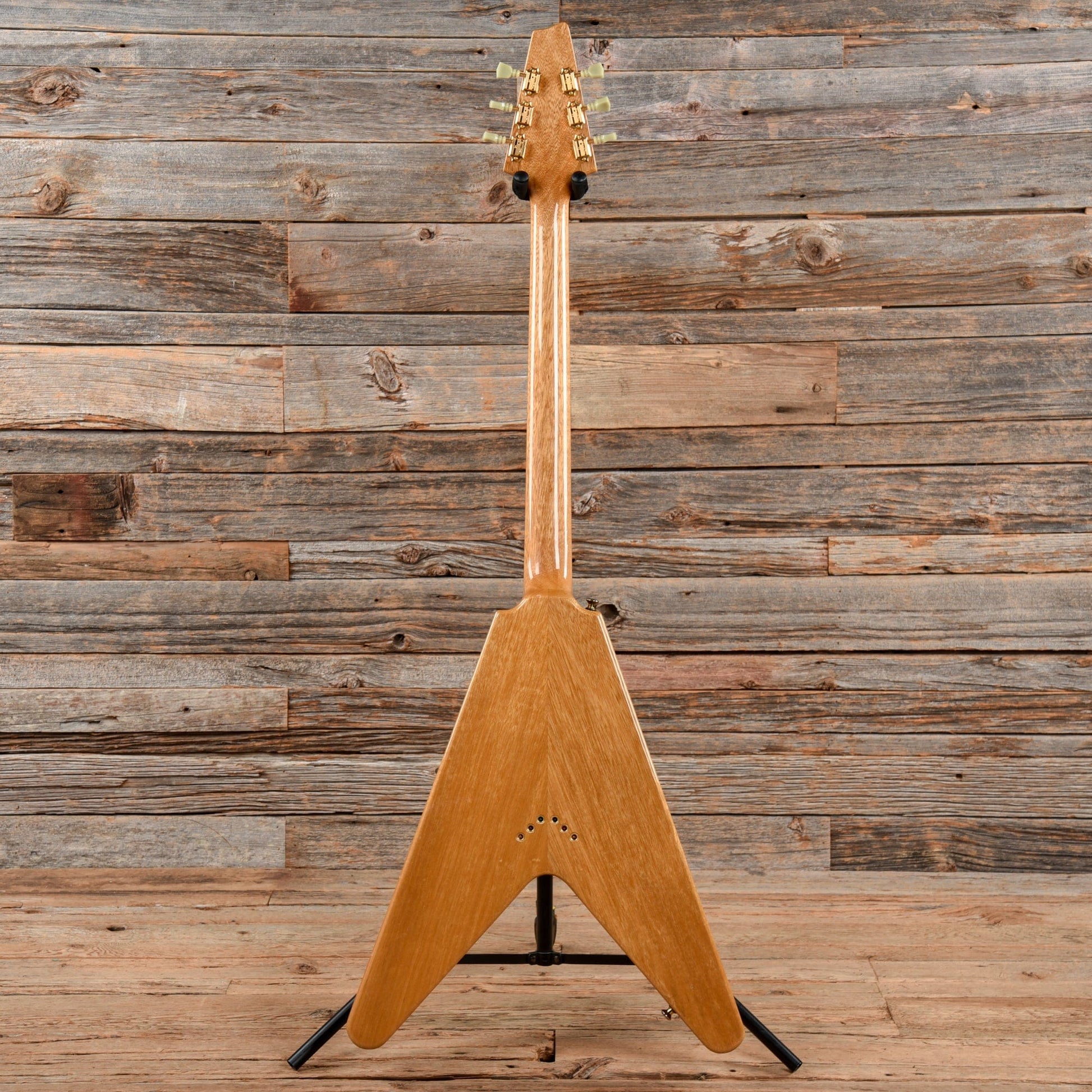 Kurt Wilson Korina Flying V Natural Electric Guitars / Solid Body