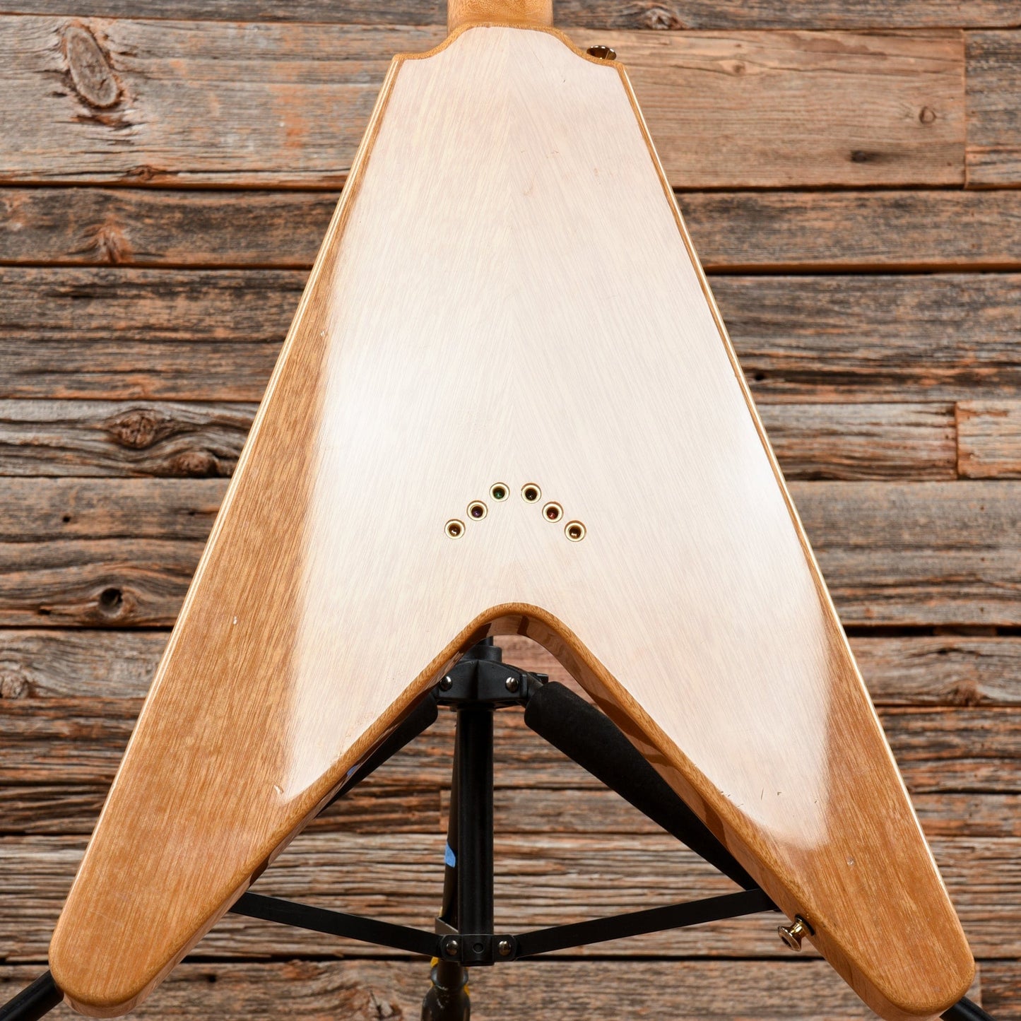 Kurt Wilson Korina Flying V Natural Electric Guitars / Solid Body