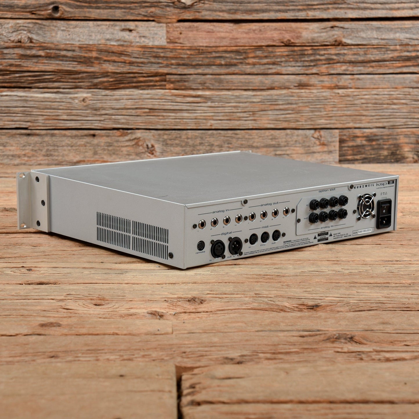 Kurzweil KSP8 Multichannel Effects Processor (Serial #S3001B0U0233) USED Pro Audio / Recording