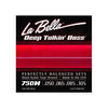 La Bella 750N Deep Talkin Bass Black Nylon Tape Wound 50-105 Accessories / Strings / Bass Strings