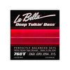 La Bella 760T Deep Talkin Bass White Nylon Tape Wound 60-115 Accessories / Strings / Guitar Strings
