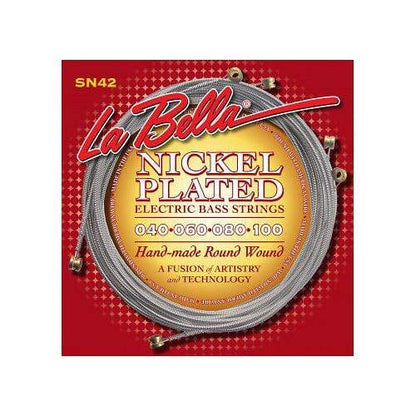 La Bella SN42 Nickel-Plated Round Wound Custom Light 40-100 Accessories / Strings / Guitar Strings