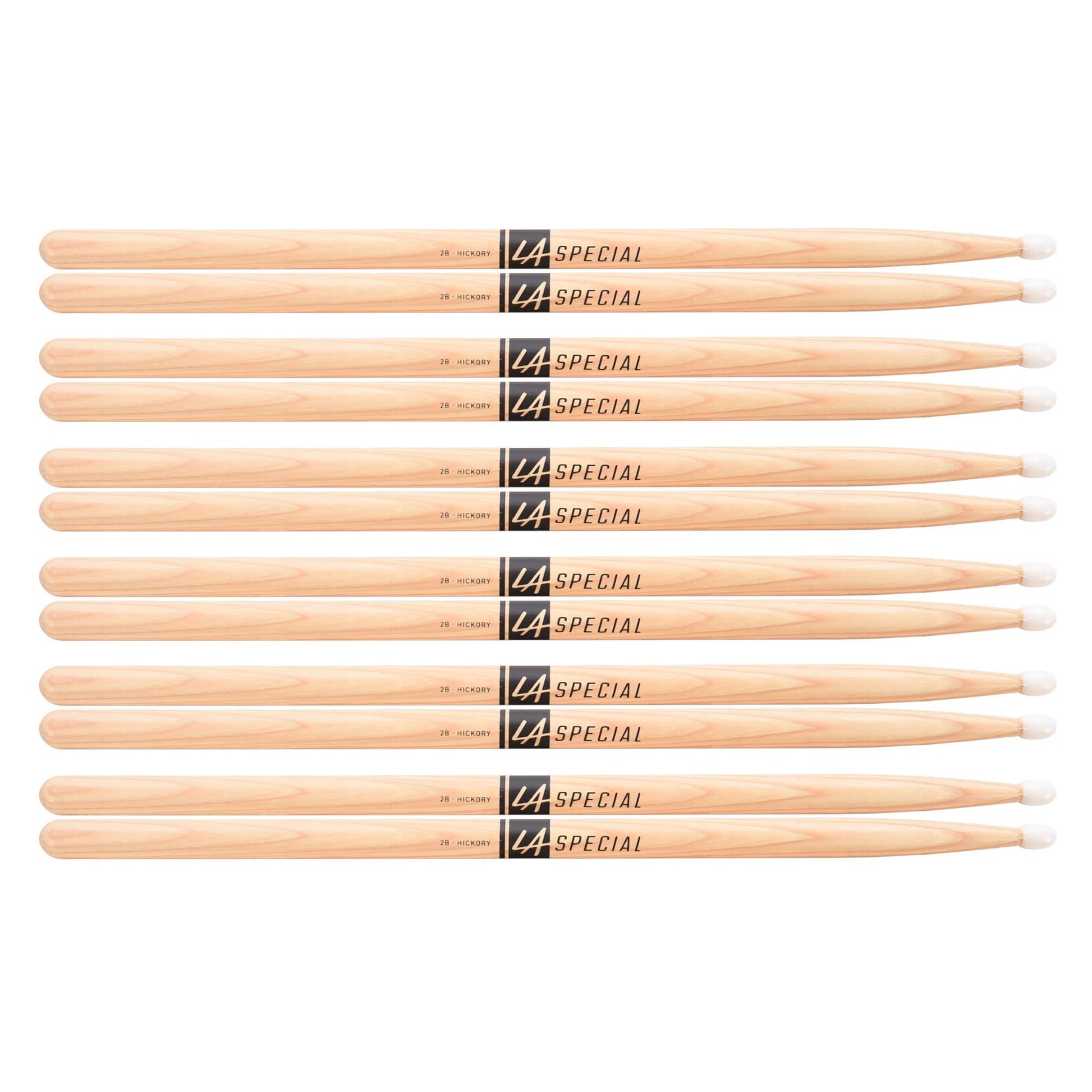 Promark LA Special 2B Nylon Tip Drum Sticks (6 Pair Bundle) Drums and Percussion / Parts and Accessories / Drum Sticks and Mallets