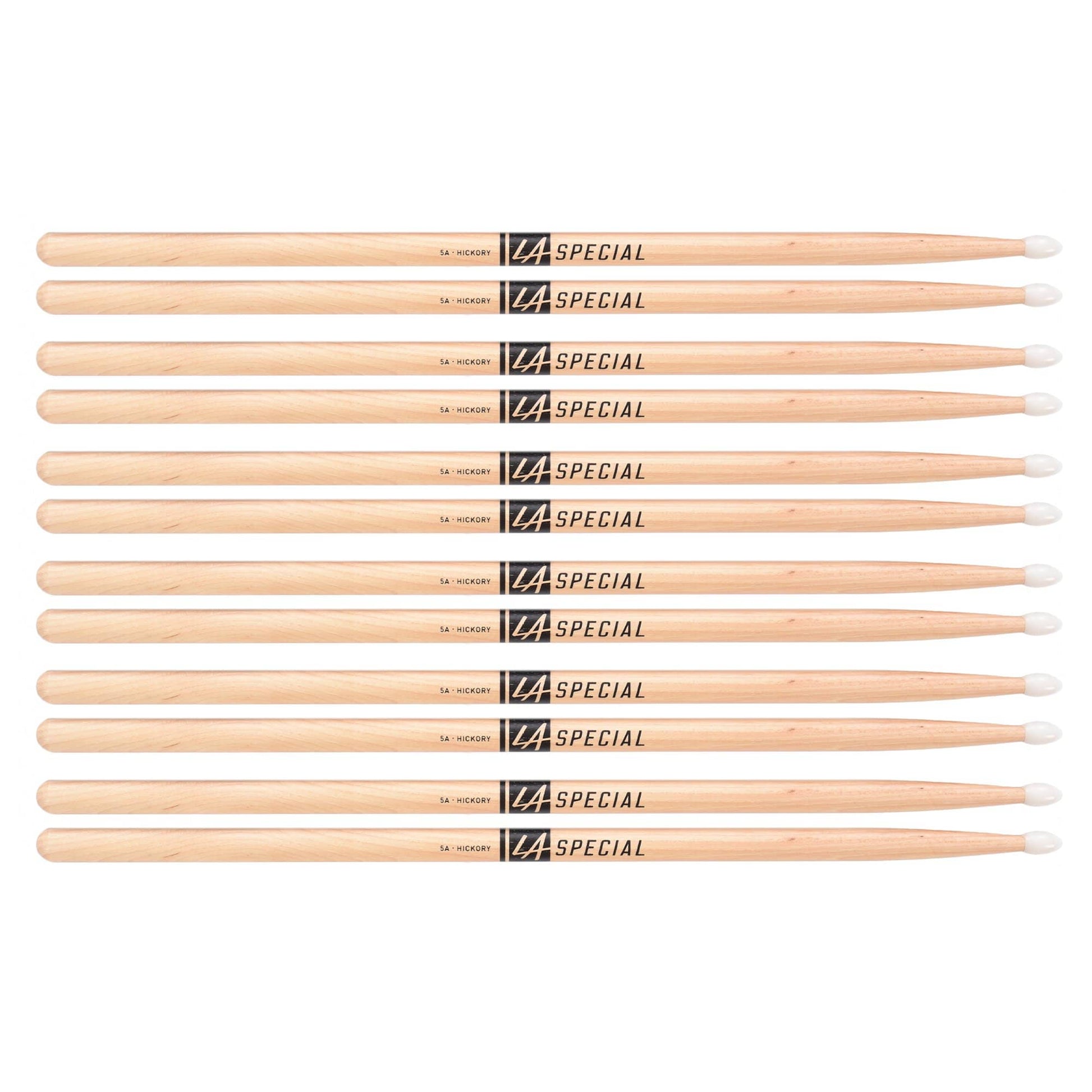 Promark LA Special 5A Nylon Tip Drum Sticks (6 Pair Bundle) Drums and Percussion / Parts and Accessories / Drum Sticks and Mallets
