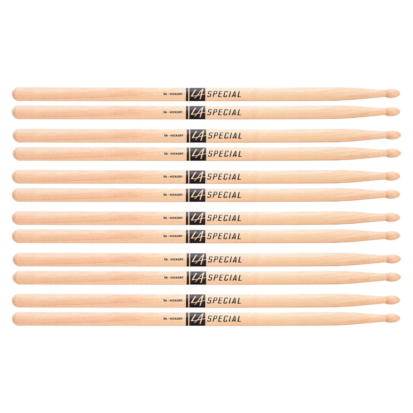 Promark LA Special 5A Wood Tip Drum Sticks (6 Pair Bundle) Drums and Percussion / Parts and Accessories / Drum Sticks and Mallets