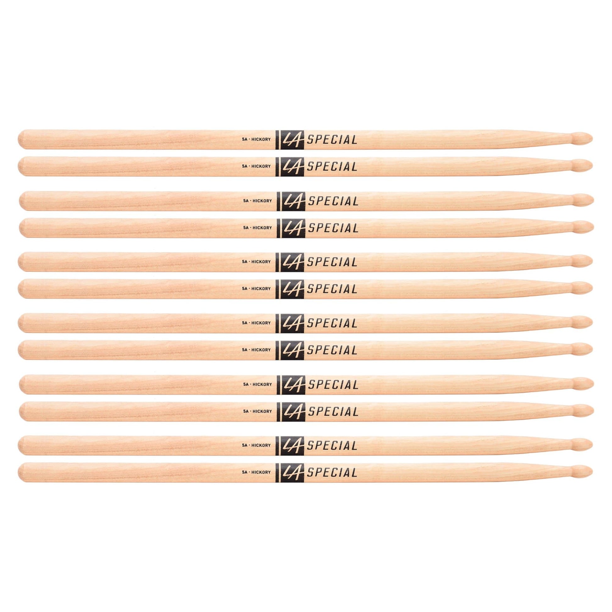 Promark LA Special 5A Wood Tip Drum Sticks (6 Pair Bundle) Drums and Percussion / Parts and Accessories / Drum Sticks and Mallets