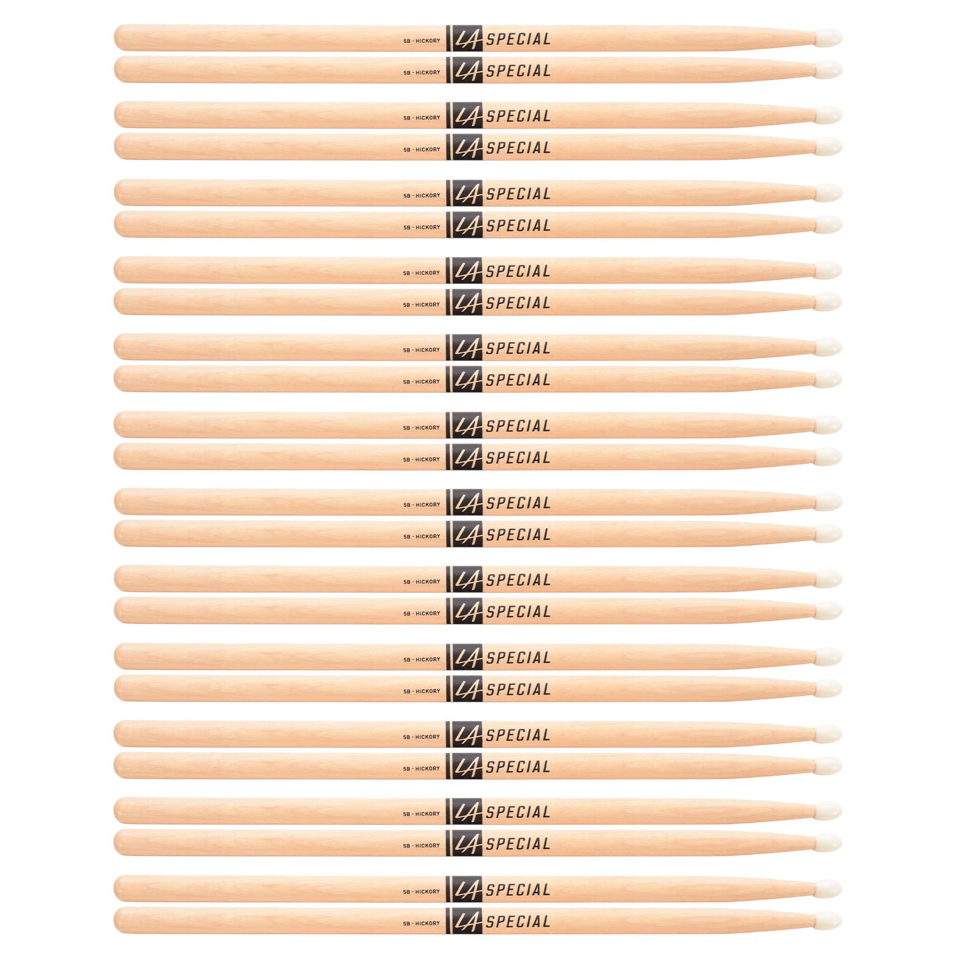 Promark LA Special 5B Nylon Tip Drum Sticks (12 Pair Bundle) Drums and Percussion / Parts and Accessories / Drum Sticks and Mallets