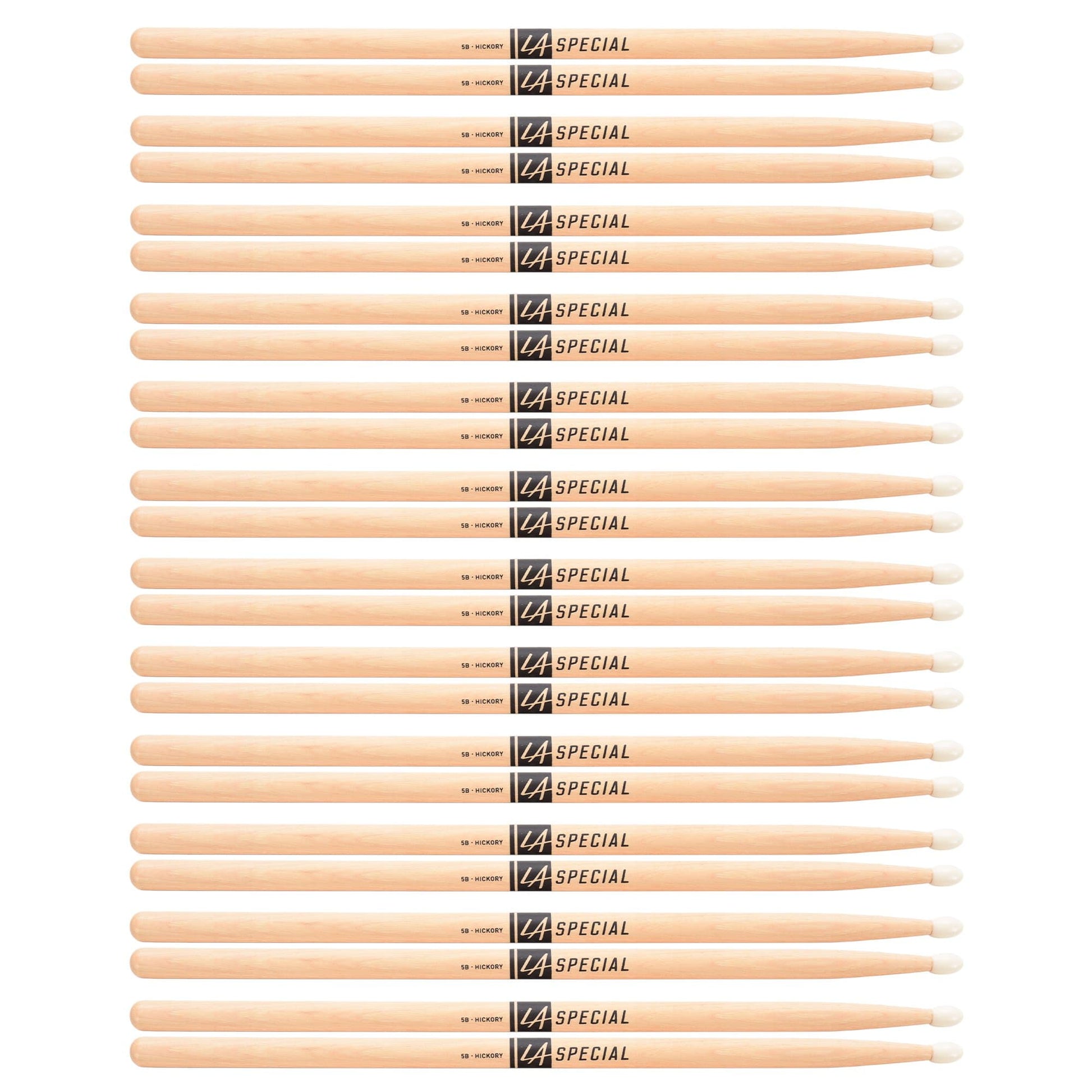 Promark LA Special 5B Nylon Tip Drum Sticks (12 Pair Bundle) Drums and Percussion / Parts and Accessories / Drum Sticks and Mallets