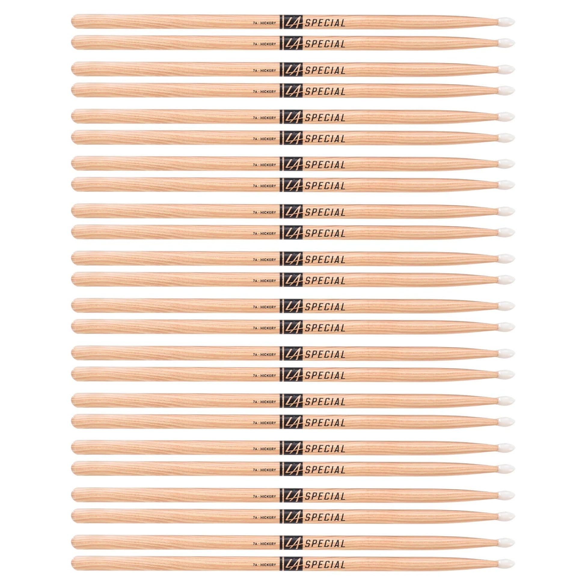 Promark LA Special 7A Nylon Tip Drum Sticks (12 Pair Bundle) Drums and Percussion / Parts and Accessories / Drum Sticks and Mallets