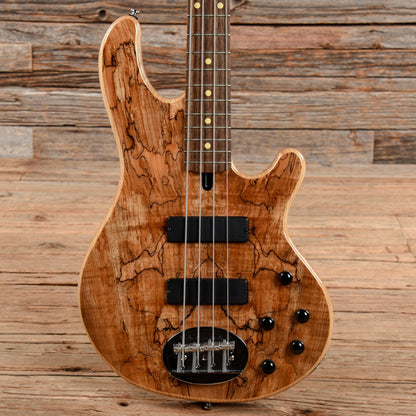 Lakland Skyline 44-01 Spalted Deluxe Natural Bass Guitars / 4-String